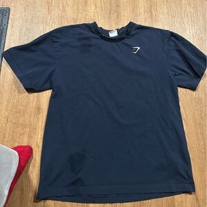 Gymshark Men's Navy Short Sleeve Crew Tee